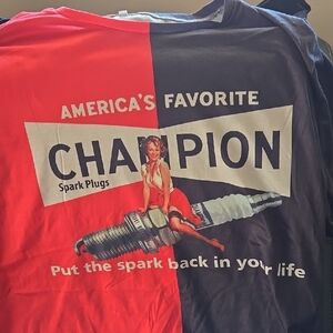 Champion Spark Plugs Graphic Tee